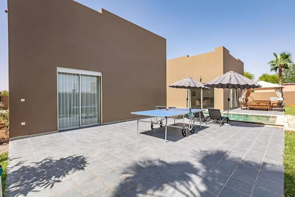 Villa Mima, Lux, Billard, Jeux, Cuisiniere , Piscine Chauffee, Marakéš Maroko